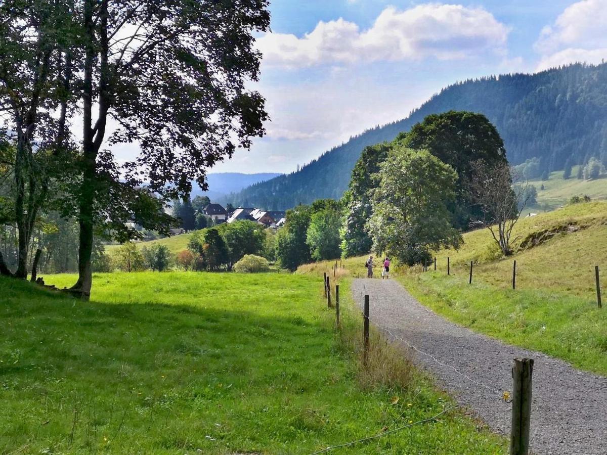 B1 Albmatte-Fewo Sauna, Hallenbad Aussenbecken Massagen Nebenan Menzenschwand-Hinterdorf المظهر الخارجي الصورة